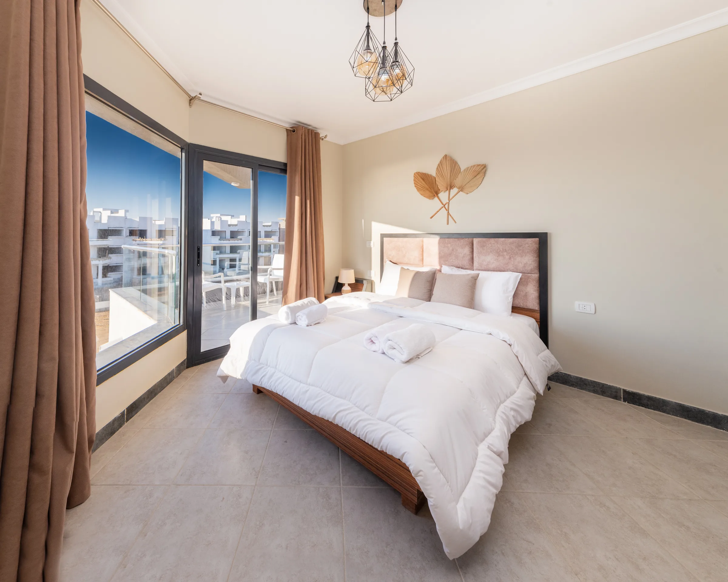 Matarma Beach Residence — Pro Bedroom Sea Window
