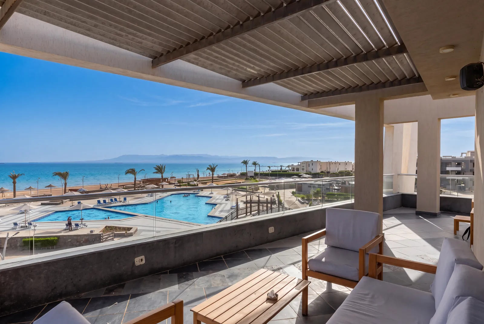 Matarma Beach Residence — Terrace Day